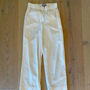 Everlane ivory pants